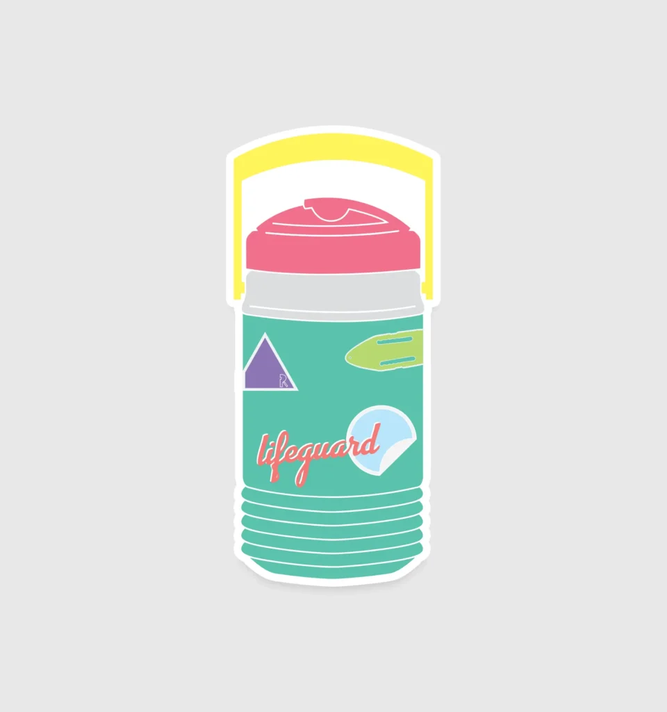Water Jug Sticker