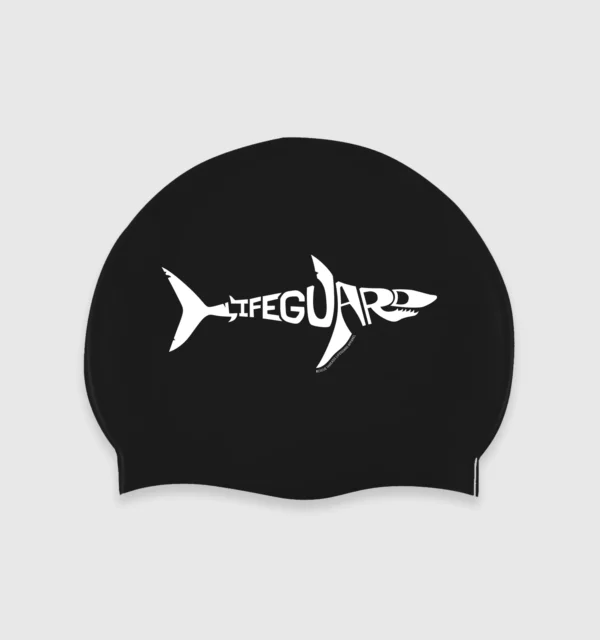 Lifeguard Shark Silicone Cap - Image 5