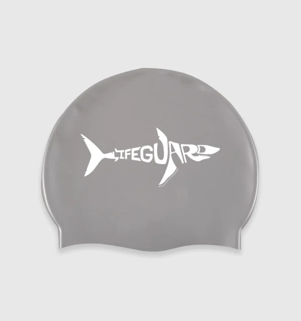Lifeguard Shark Silicone Cap - Image 3