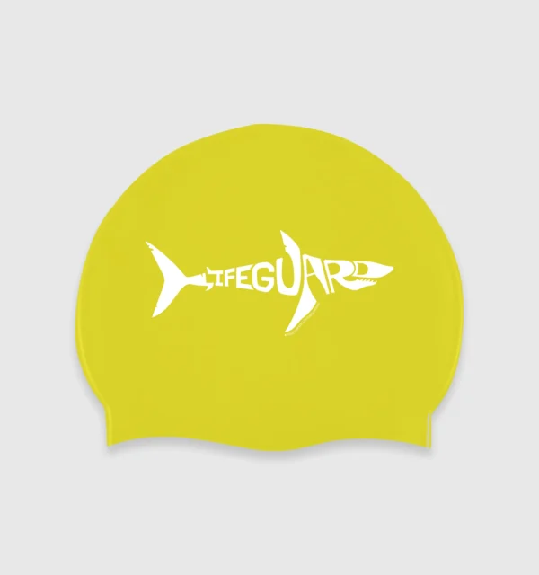 Lifeguard Shark Silicone Cap - Image 2